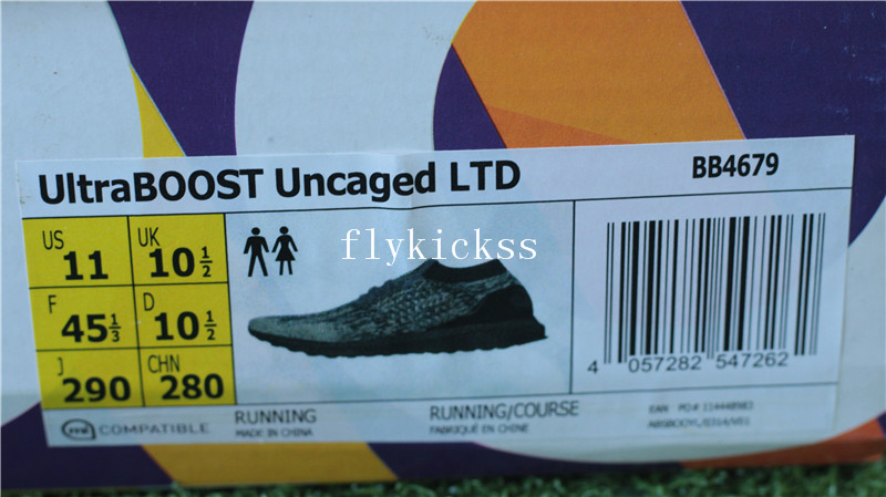 Adidas Ultra Boost Uncaged LTD Grey Black BB4679